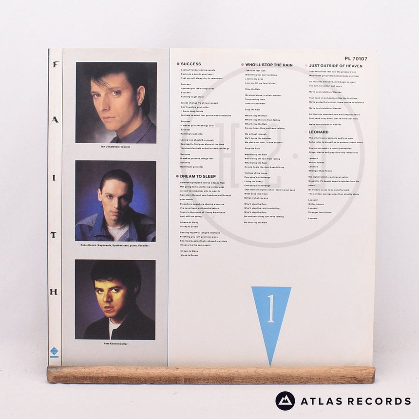 H2O - Faith - LP Vinyl Record - EX/EX