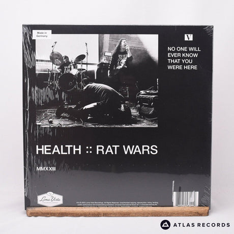 HEALTH - Rat Wars - 180G Translucent Ruby Red LP Vinyl Record - NM/EX