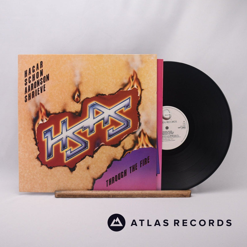 HSAS Through The Fire LP Vinyl Record - Front Cover & Record