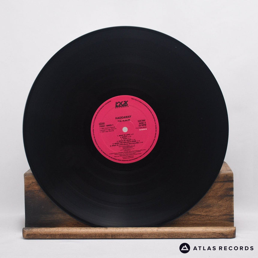 Haddaway - The Album - A-1 B-1 LP Vinyl Record - VG+/VG+