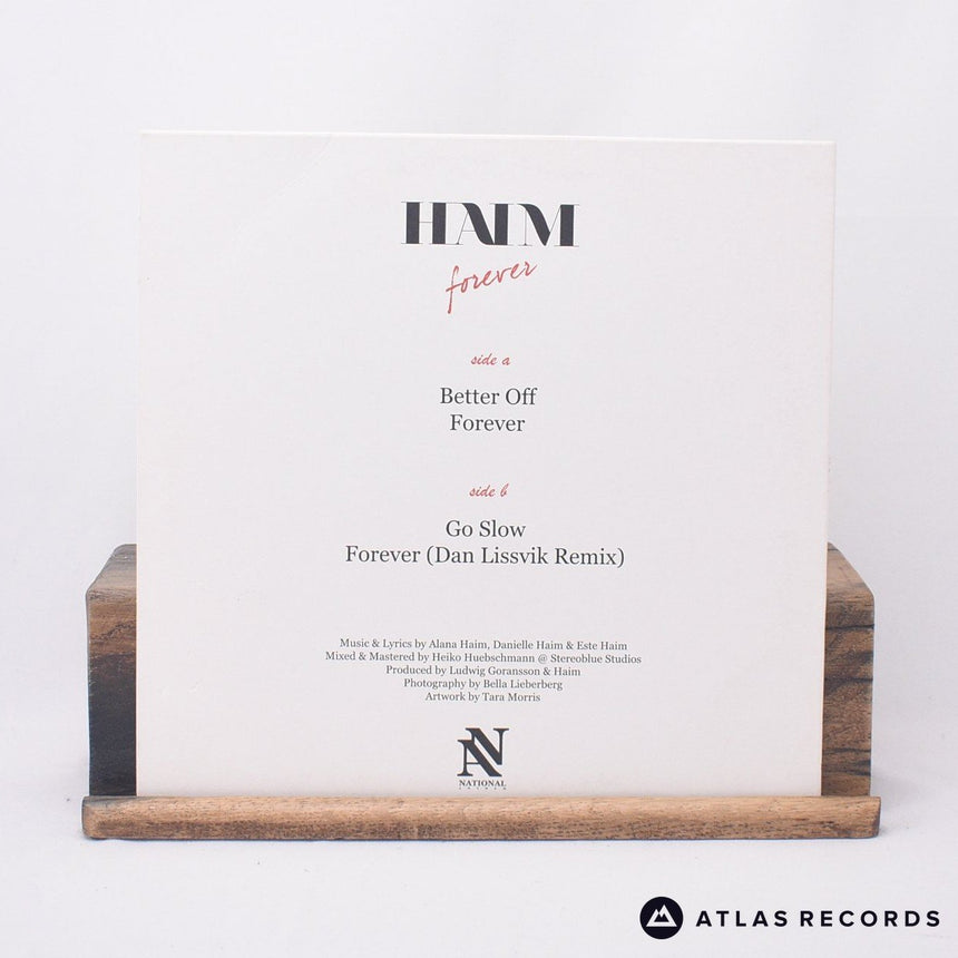 Haim - Forever - White Limited Edition A B 10" Vinyl Record - EX/NM