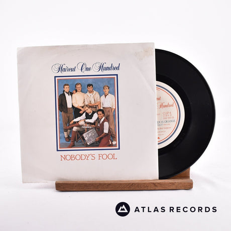 Haircut One Hundred Nobody's Fool 7" Vinyl Record - Front Cover & Record