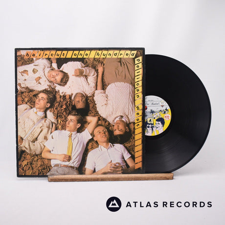 Haircut One Hundred Pelican West LP Vinyl Record - Front Cover & Record