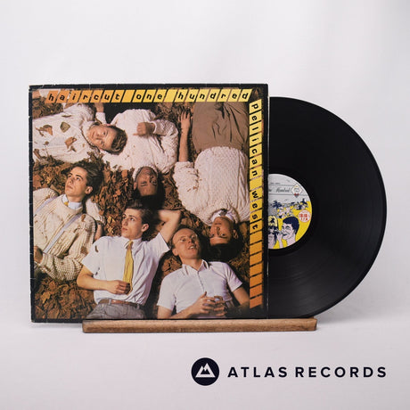 Haircut One Hundred Pelican West LP Vinyl Record - Front Cover & Record