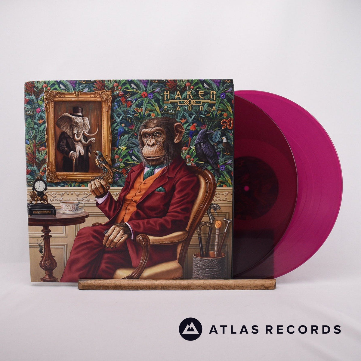 Haken Fauna 2 x LP Vinyl Record - Front Cover & Record