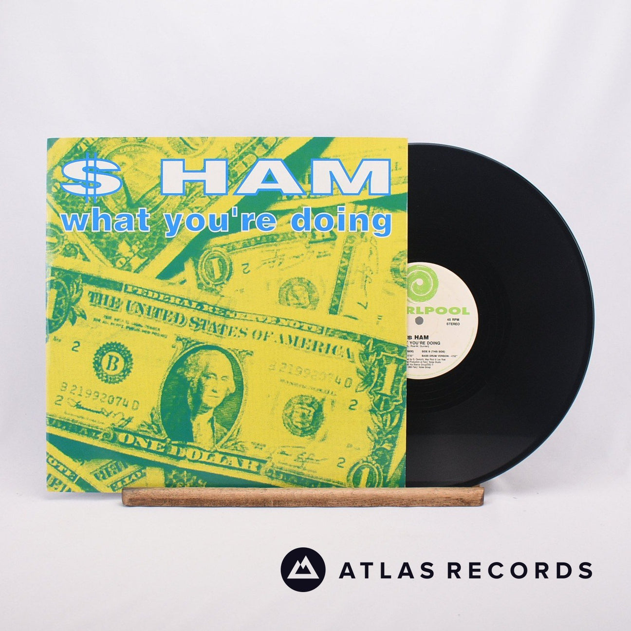 $ Ham What You're Doing 12" Vinyl Record - Front Cover & Record