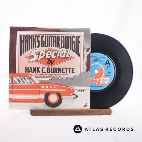 Hank C. Burnette Hank's Guitar Boogie Special By Hank C. Burnette 7" Vinyl Record - Front Cover & Record