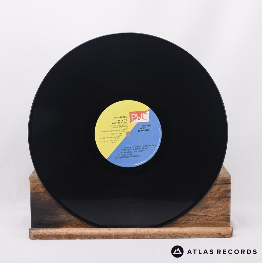 Hanoi Rocks - Back To Mystery City - Signed Us LP Vinyl Record - VG+/EX