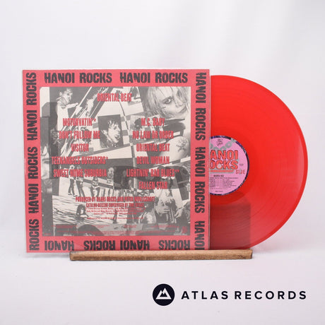 Hanoi Rocks Oriental Beat LP Vinyl Record - Front Cover & Record