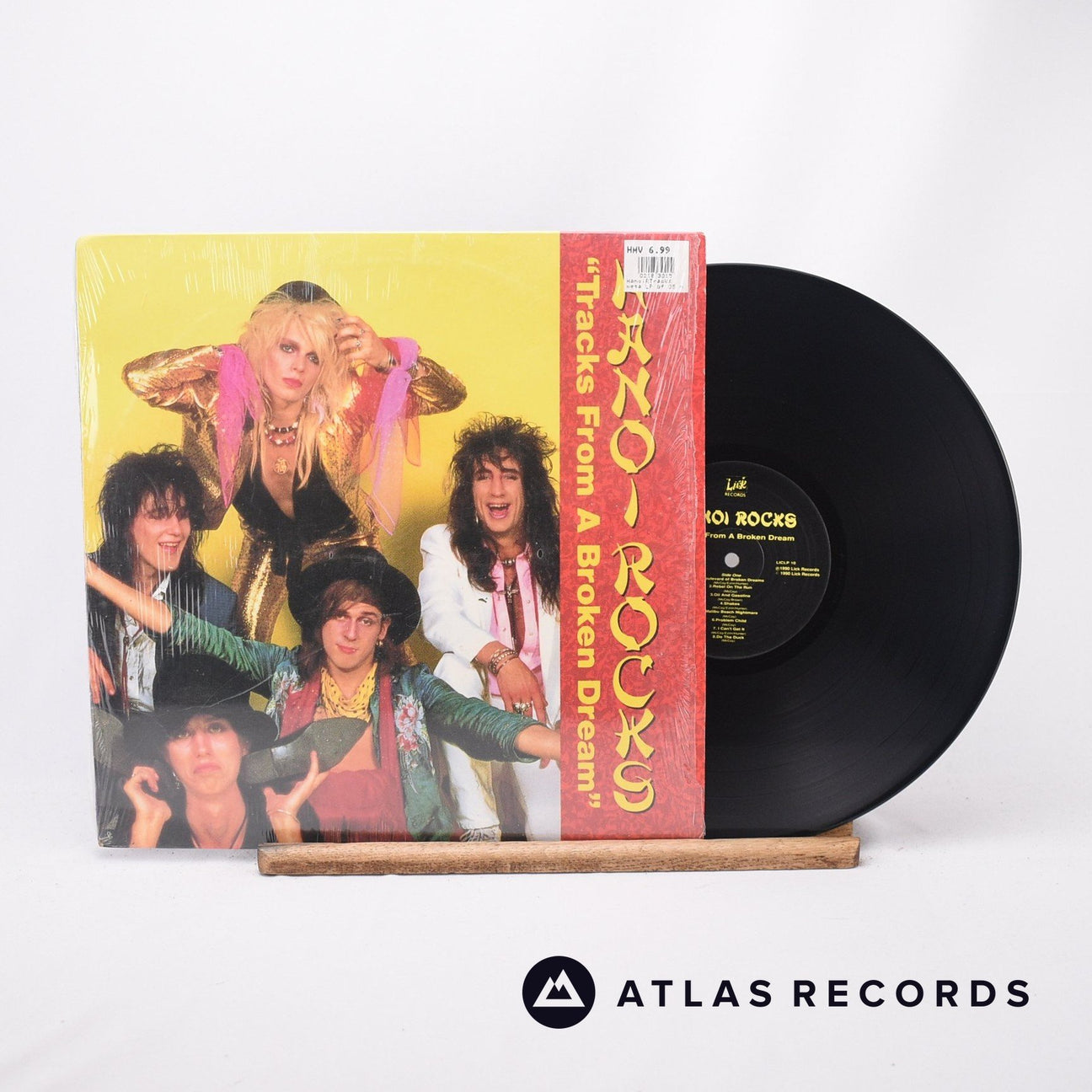 Hanoi Rocks Tracks From A Broken Dream LP Vinyl Record - Front Cover & Record