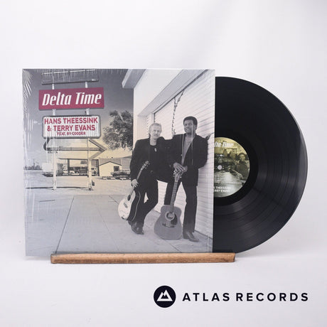 Hans Theessink Delta Time LP Vinyl Record - Front Cover & Record
