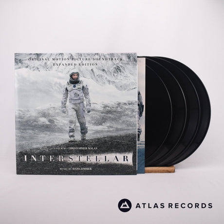 Hans Zimmer Interstellar 4 x LP Vinyl Record - Front Cover & Record