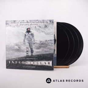 Hans Zimmer Interstellar 4 x LP Vinyl Record - Front Cover & Record