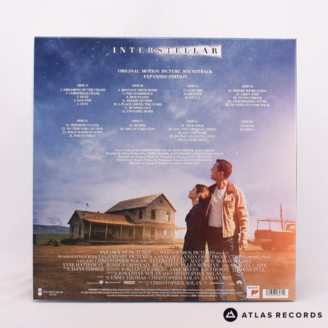Hans Zimmer - Interstellar - 180G Booklet Etched 4 x LP Vinyl Record - NM/EX