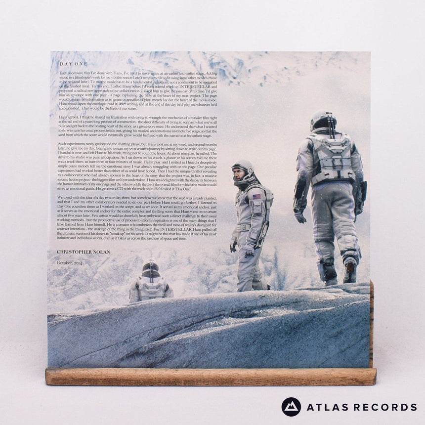 Hans Zimmer - Interstellar - 180G Etched Insert 4 x LP Vinyl Record - NM/EX