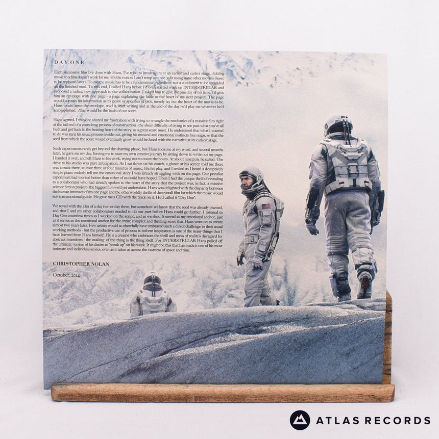 Hans Zimmer - Interstellar - 180G Booklet Etched 4 x LP Vinyl Record - NM/EX