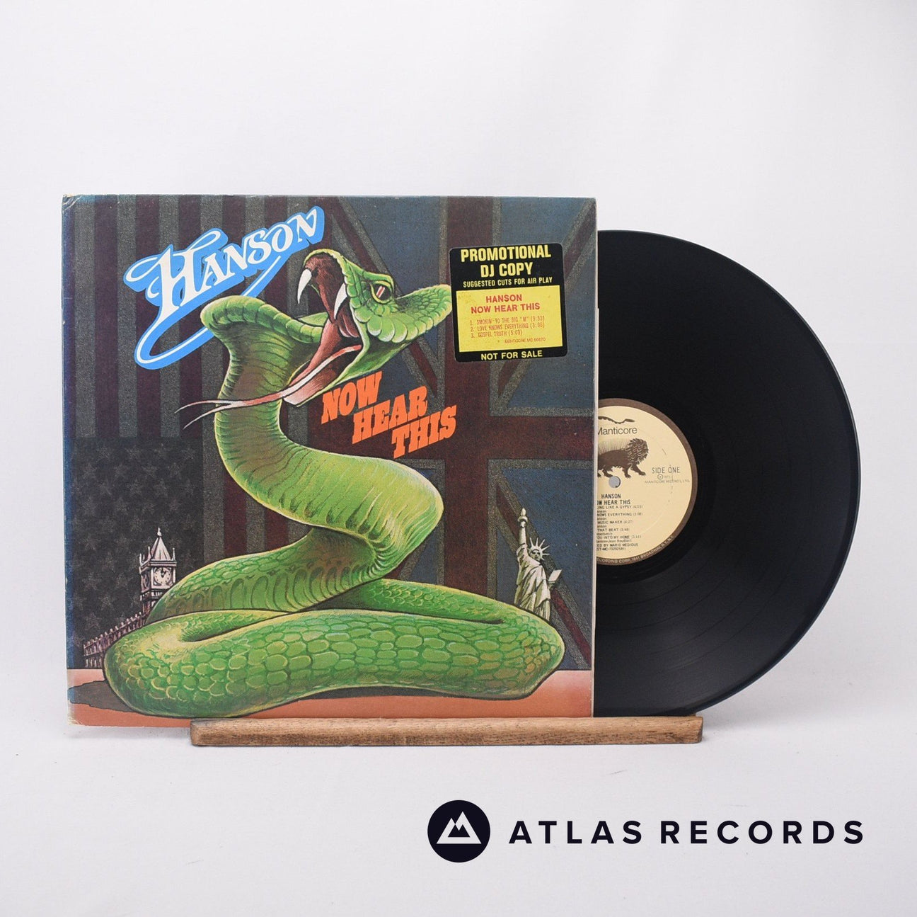 Hanson Now Hear This LP Vinyl Record - Front Cover & Record