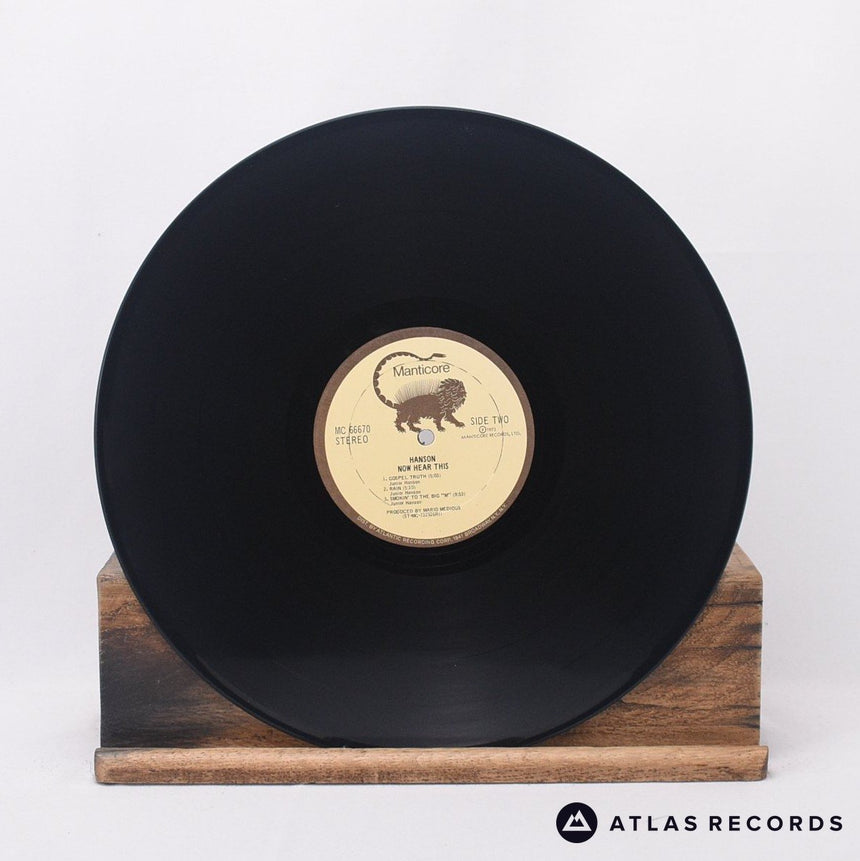 Hanson - Now Hear This - LP Vinyl Record - VG+/EX