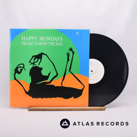 Happy Mondays Freaky Dancin'/The Egg 12" Vinyl Record - Front Cover & Record