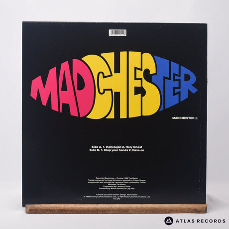 Happy Mondays - Madchester Rave On - Embossed Sleeve 12" Vinyl Record - EX/VG+