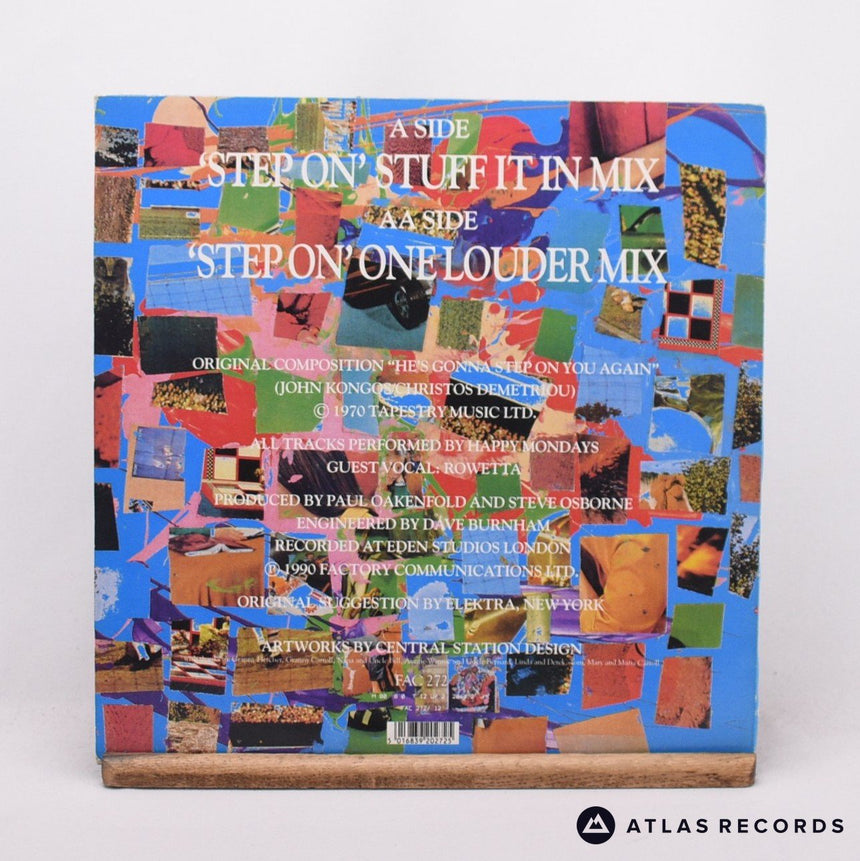Happy Mondays - Step On - Townhouse 12" Vinyl Record - VG+/VG+