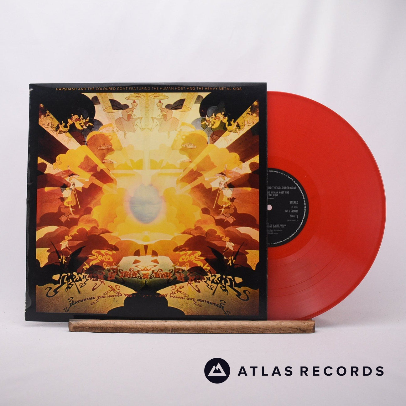 Hapshash & The Coloured Coat Featuring The Human Host And The Heavy Metal Kids LP Vinyl Record - Front Cover & Record