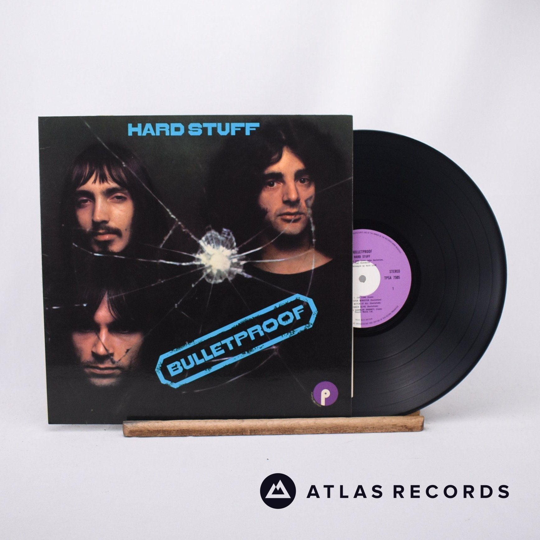 Hard Stuff Bulletproof LP Vinyl Record EX/EX – Atlas Records