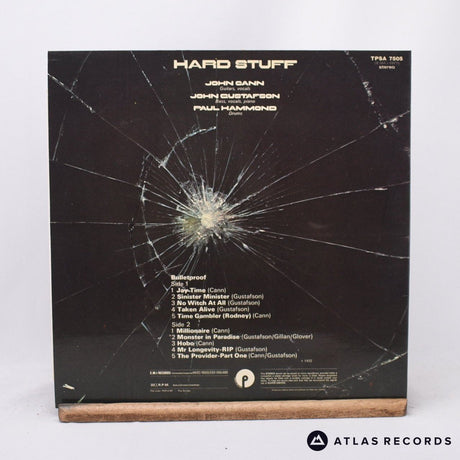 Hard Stuff - Bulletproof - Gatefold A-1U B-1U LP Vinyl Record - EX/EX