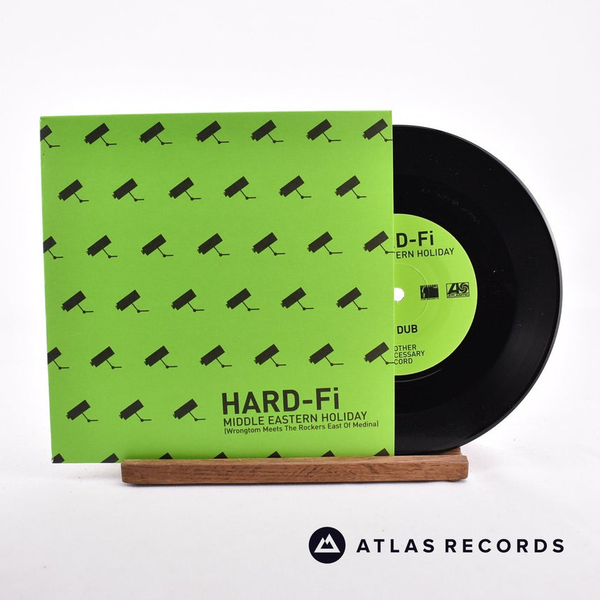 Hard-Fi Middle Eastern Holiday 7" Vinyl Record - Front Cover & Record