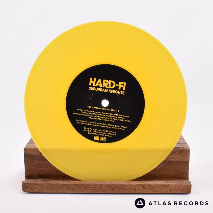 Hard-Fi - Suburban Knights - Yellow 7" Vinyl Record - NM/NM