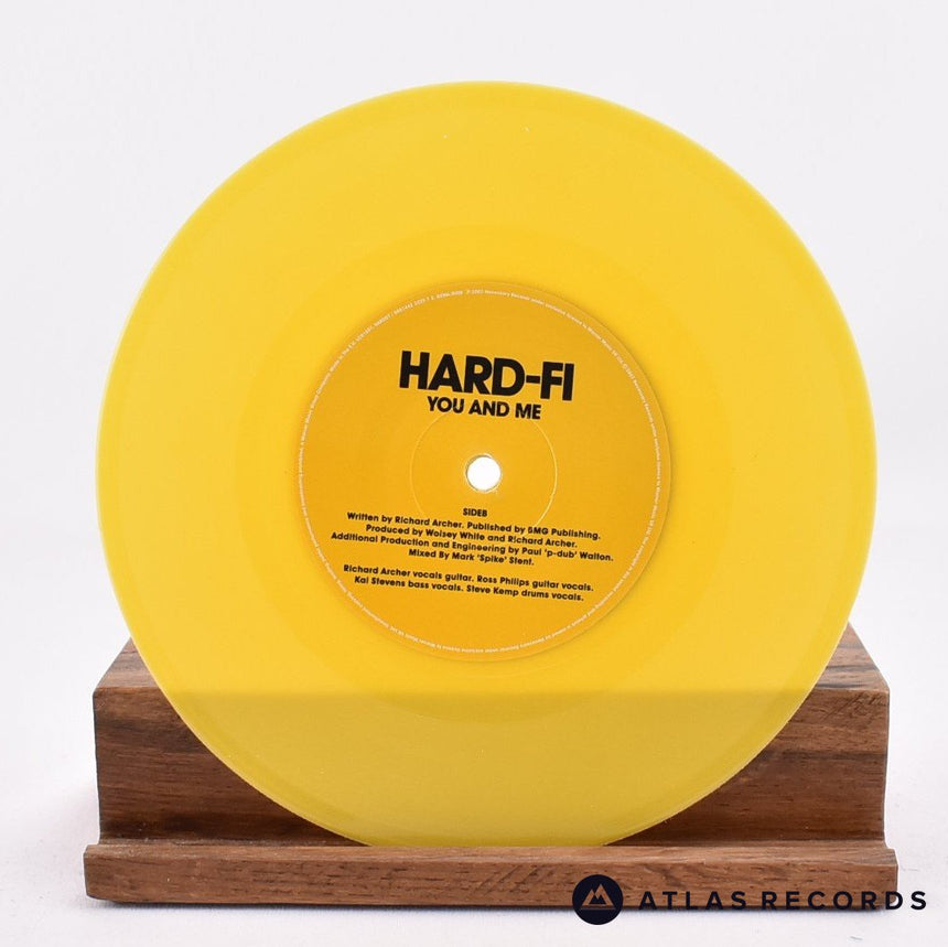Hard-Fi - Suburban Knights - Yellow 7" Vinyl Record - NM/NM