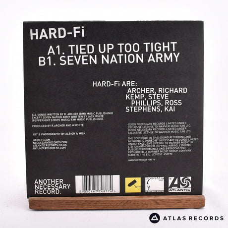 Hard-Fi - Tied Up Too Tight - Yellow Limited Edition 7" Vinyl Record - NM/NM