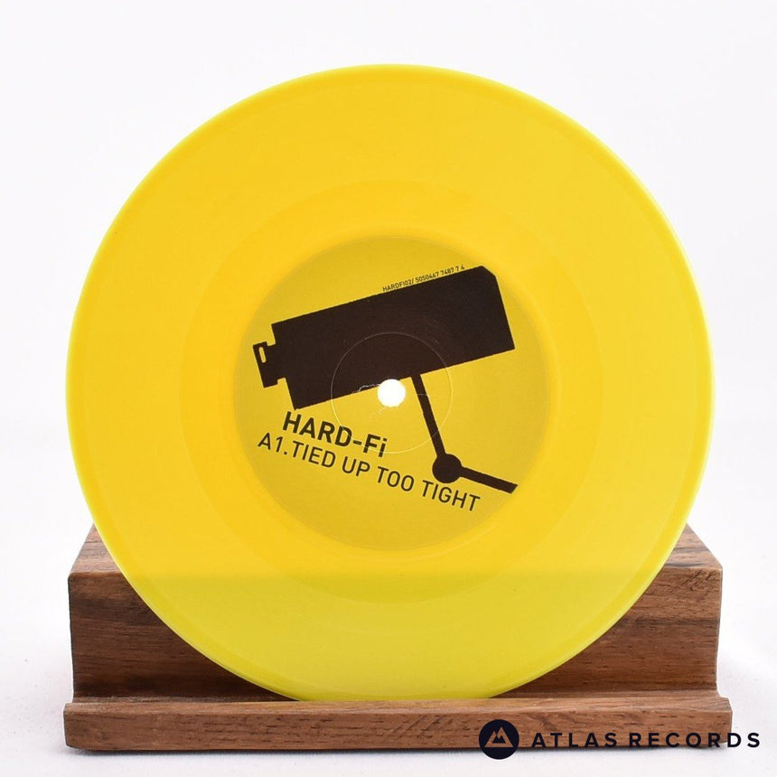 Hard-Fi - Tied Up Too Tight - Yellow Limited Edition 7" Vinyl Record - NM/NM