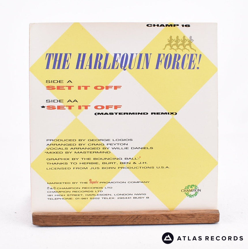 Harlequin Four's - Set It Off - 7" Vinyl Record - EX/EX