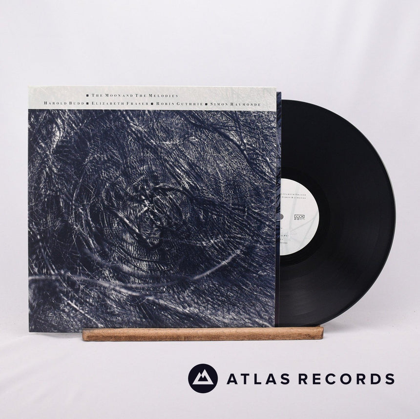 Harold Budd The Moon And The Melodies LP Vinyl Record - Front Cover & Record