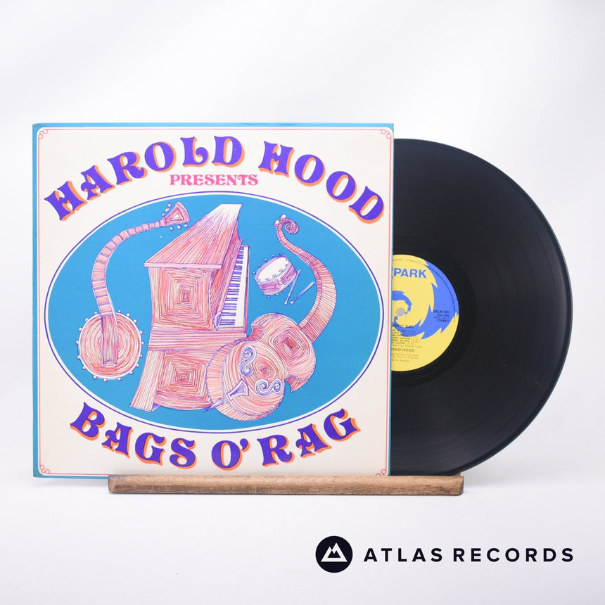 Harold Hood Bags O' Rag LP Vinyl Record - Front Cover & Record