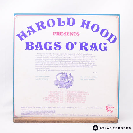 Harold Hood - Bags O' Rag - LP Vinyl Record - EX/EX