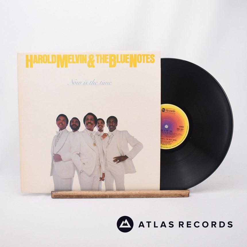 Harold Melvin And The Blue Notes Now Is The Time LP Vinyl Record - Front Cover & Record