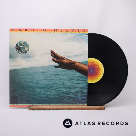 Harold Melvin And The Blue Notes Reaching For The World LP Vinyl Record - Front Cover & Record