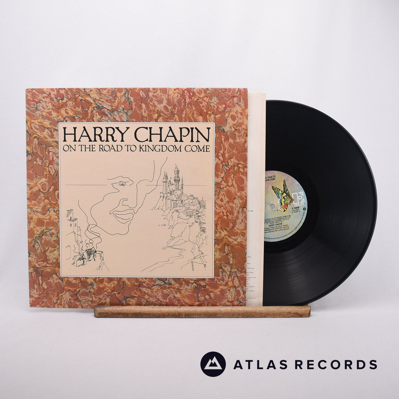 Harry Chapin On The Road To Kingdom Come LP Vinyl Record - Front Cover & Record