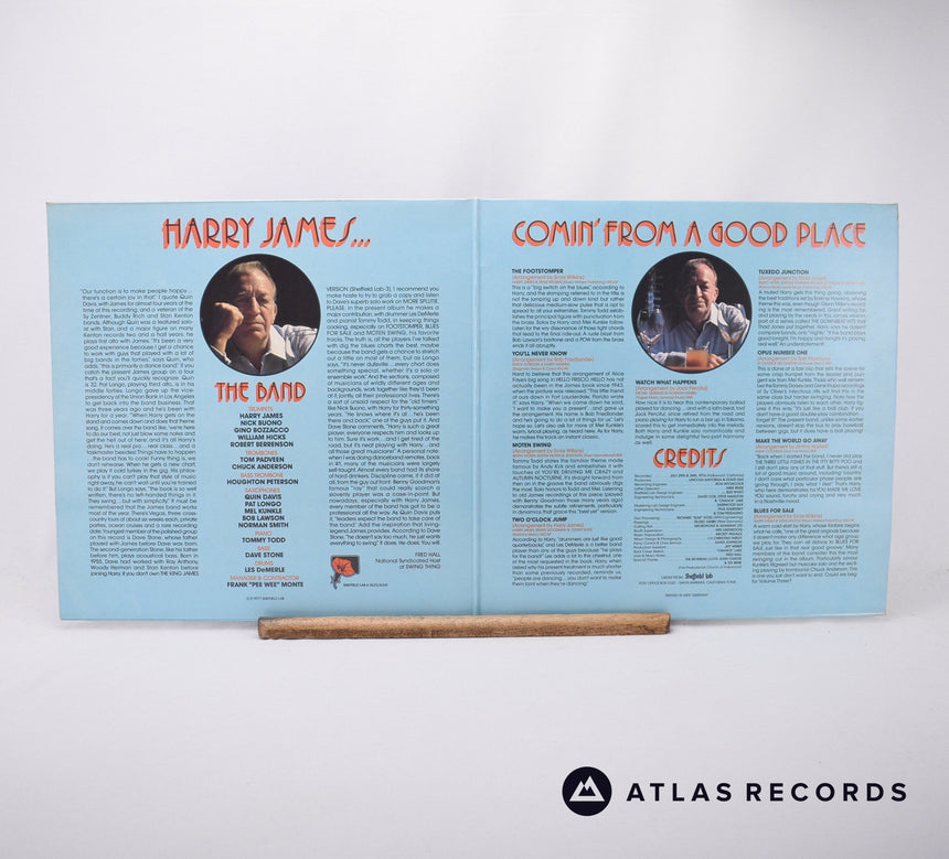 Harry James And His Big Band - Comin' From A Good Place - LP Vinyl Record