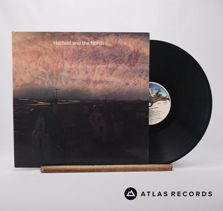 Hatfield And The North Hatfield And The North LP Vinyl Record - Front Cover & Record