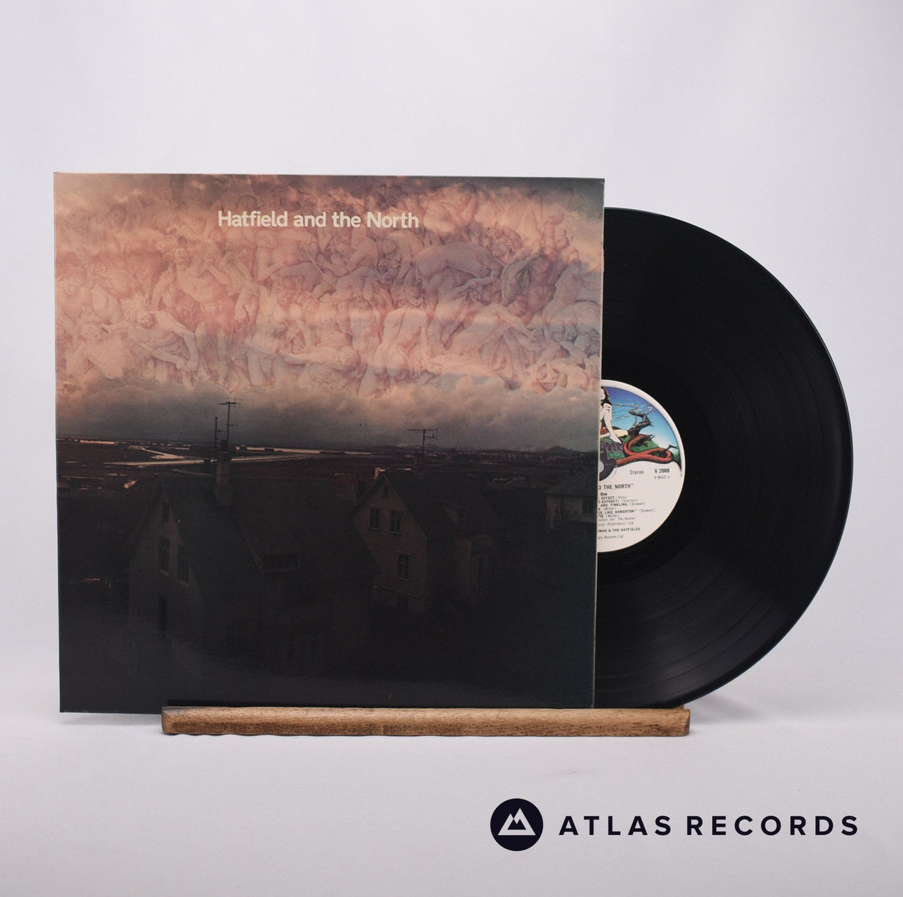 Hatfield And The North Hatfield And The North LP Vinyl Record - Front Cover & Record