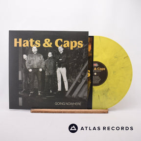 Hats & Caps Going Nowhere LP Vinyl Record - Front Cover & Record