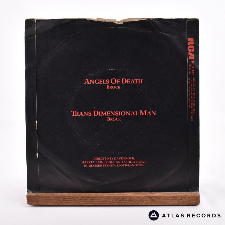 Hawkwind - Angels Of Death - 7" Vinyl Record - VG+/VG+