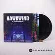 Hawkwind At The Roundhouse 3 x LP Vinyl Record - Front Cover & Record