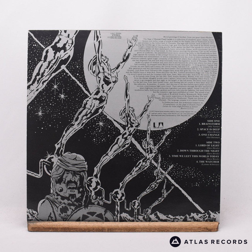 Hawkwind - Doremi Fasol Latido - Reissue A-2U B-2U LP Vinyl Record - EX/EX
