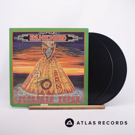 Hawkwind Electric Tepee 2 x LP Vinyl Record - Front Cover & Record