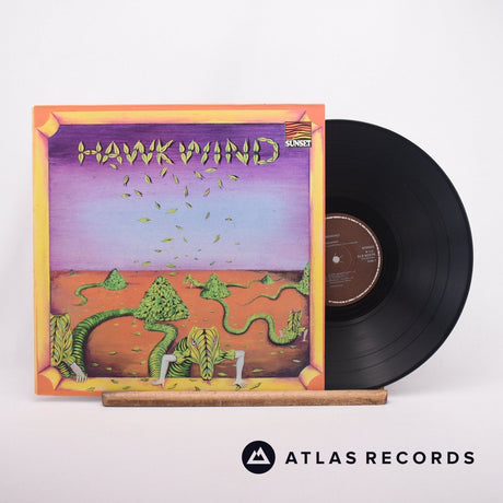 Hawkwind Hawkwind LP Vinyl Record - Front Cover & Record