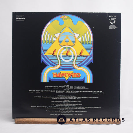Hawkwind - Levitation - Blue First Press LP Vinyl Record - EX/VG+